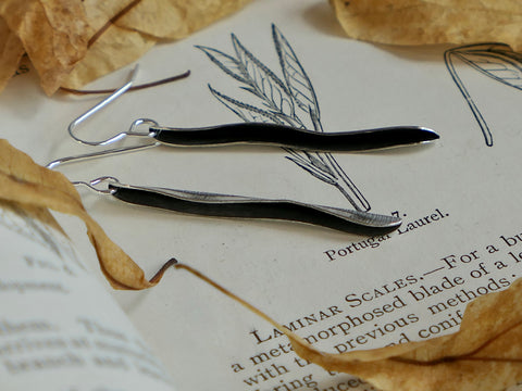 Willow Leaf Slimline Medium Earrings